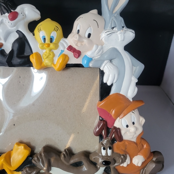 Vintage LOONEY TUNES WARNER BROS 3-D Cartoon Characters Picture Frame - Picture 10 of 10